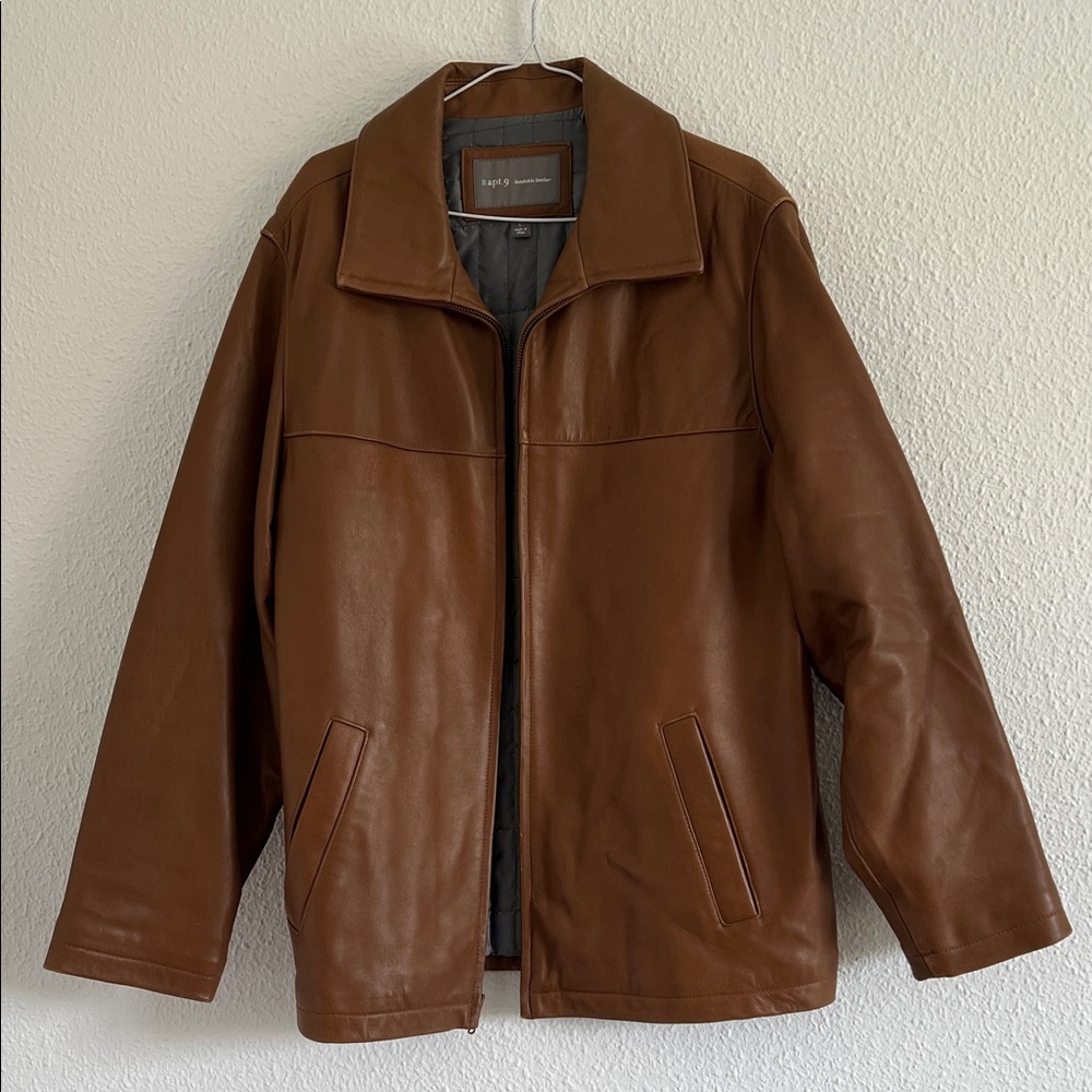Lambskin leather jacket APT 9